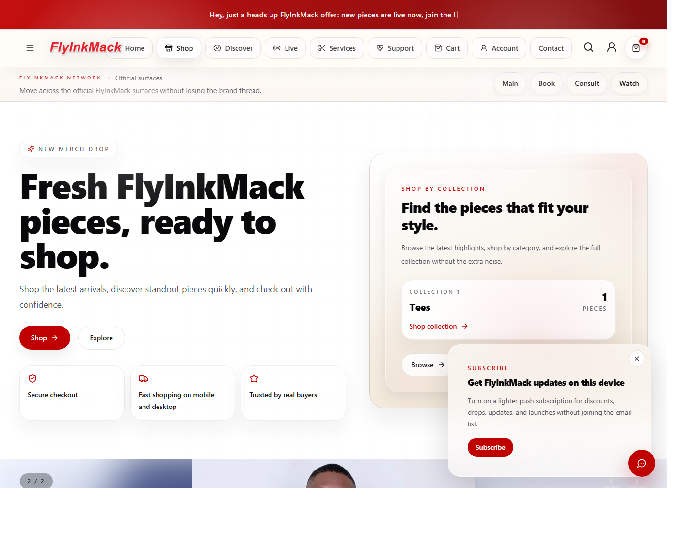 shop.flyinkmack.com screenshot